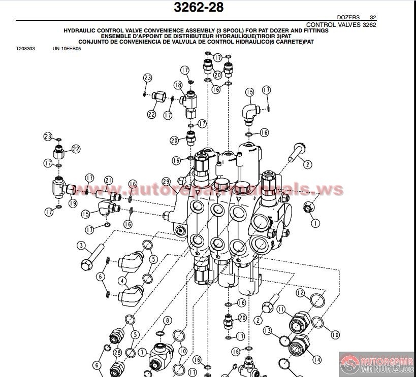 John Deere 700J Crawler Dozer Tier 3 Parts Catalog