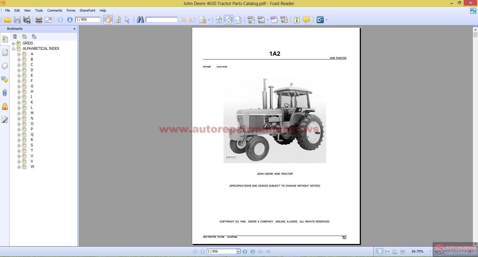 John Deere z425 User Manual 48 pages Also for: Z225