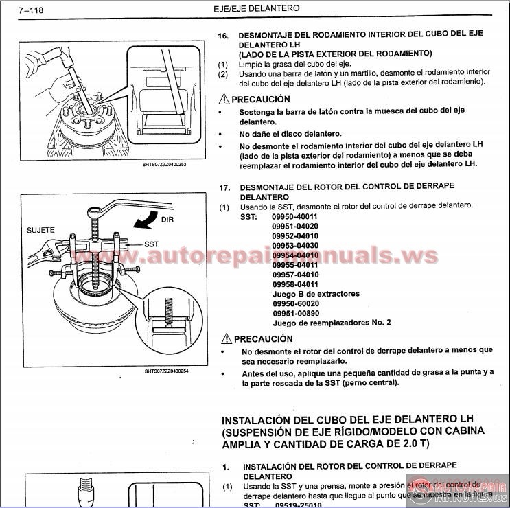 Hino Series 300 Workshop Manual | Auto Repair Manual Forum ...