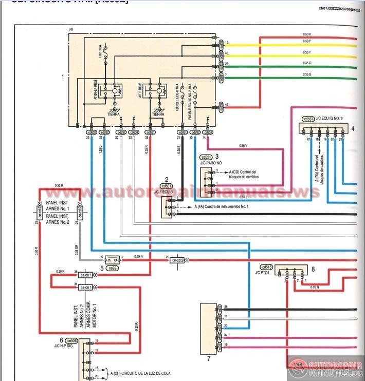 Hino Wiring Diagram