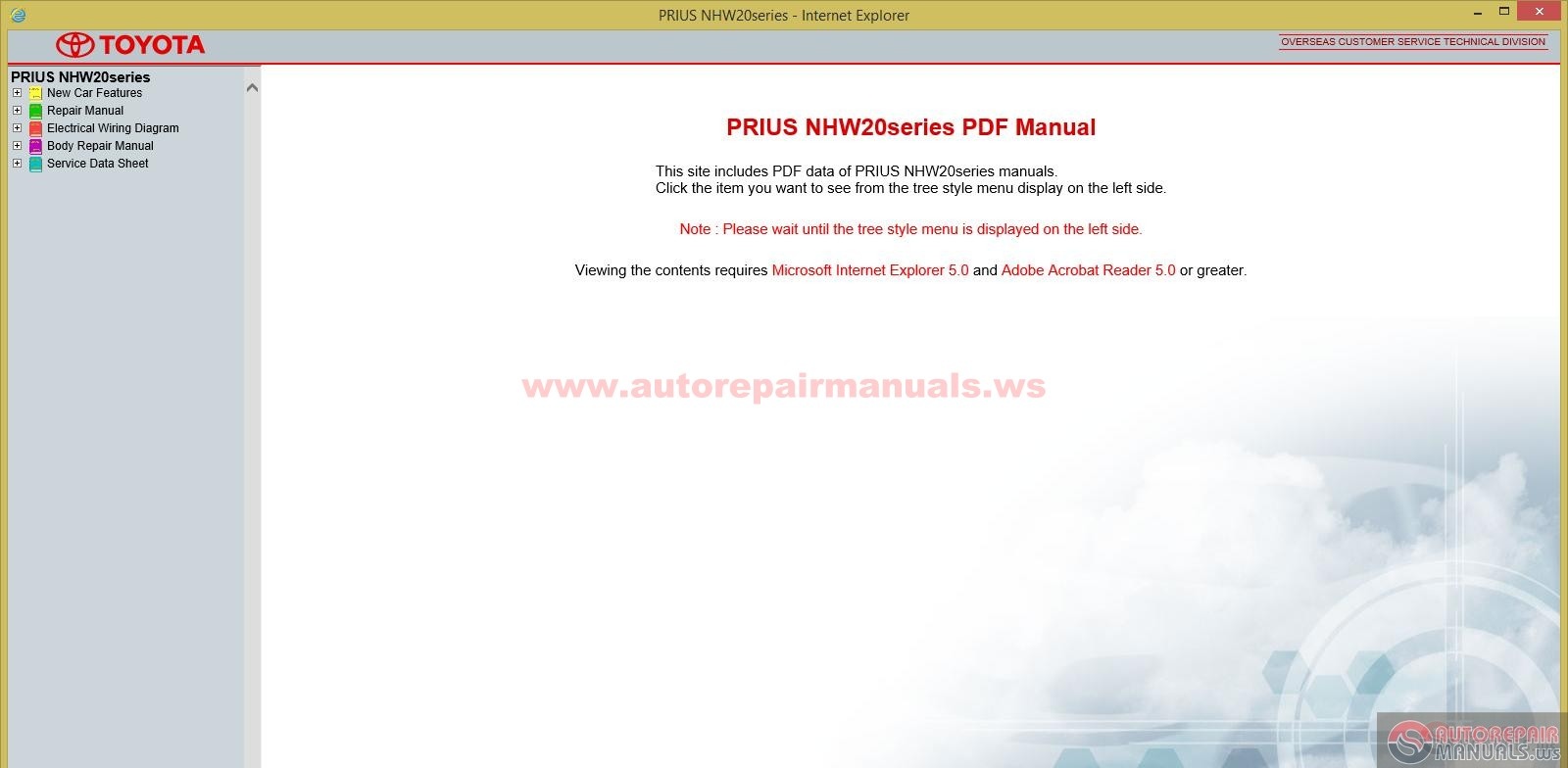 2008 prius repair manual pdf