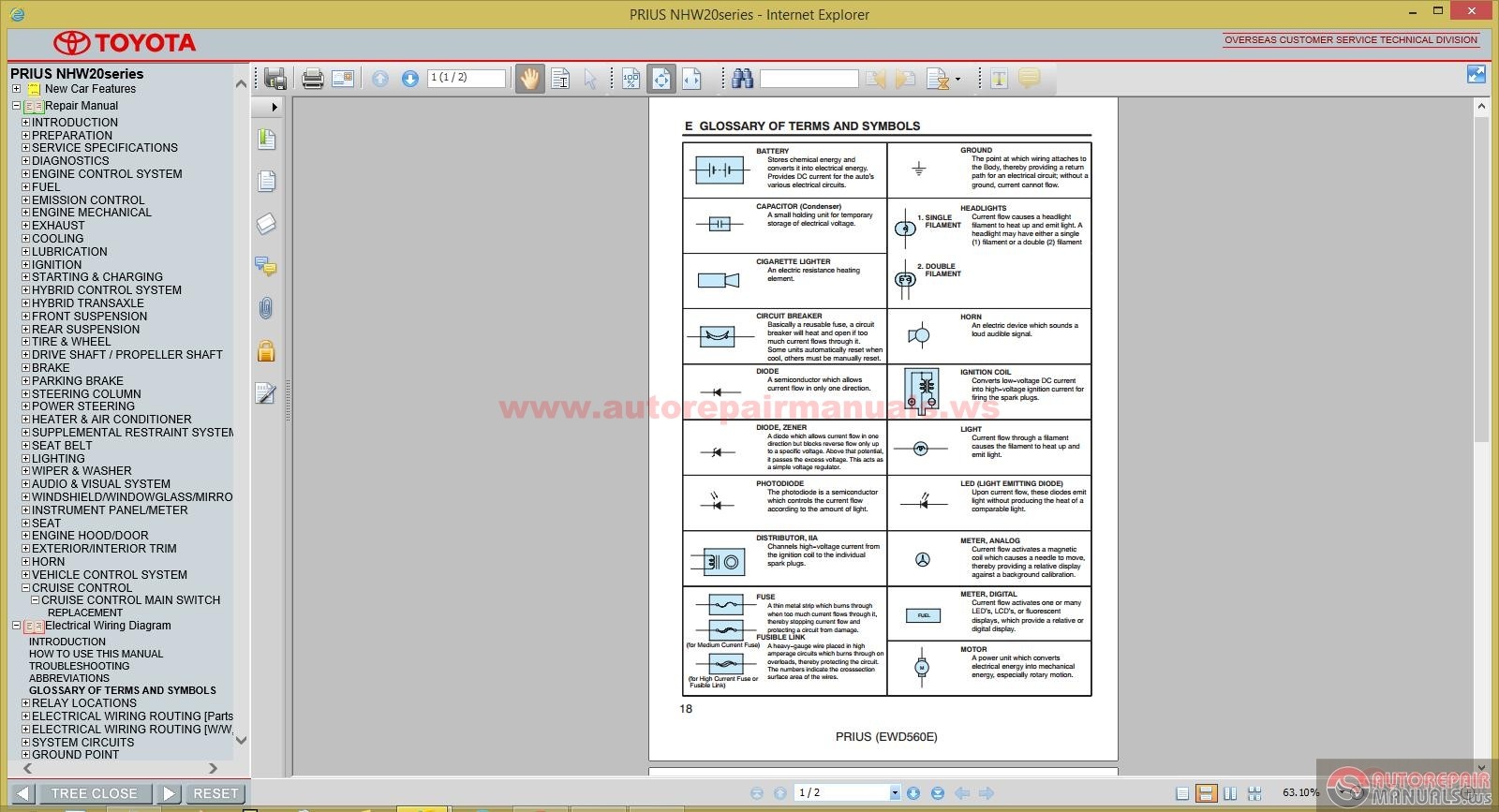 Toyota Prius 2003 Service Manual PDF on Toyota 3s Engine Repair Manual