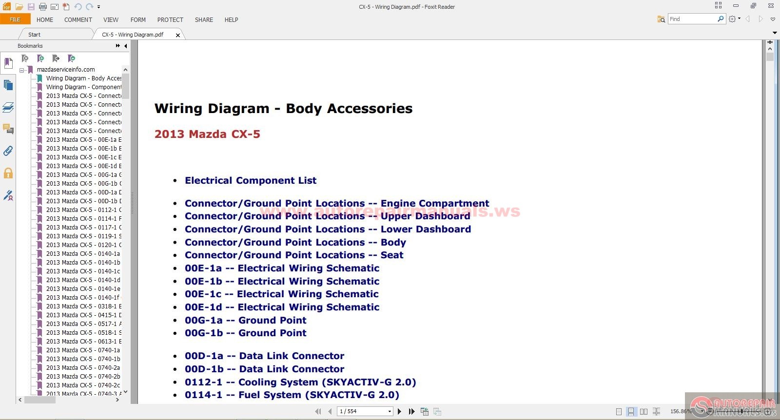Car Wiring Diagram also 2014 Mazda CX 5 Repair Manual together with ...
