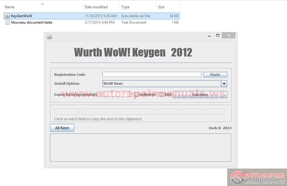 Wurth wow keygen free download
