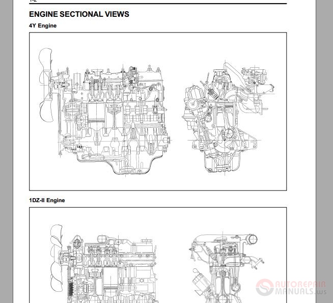 Toyota lift truck repair manual