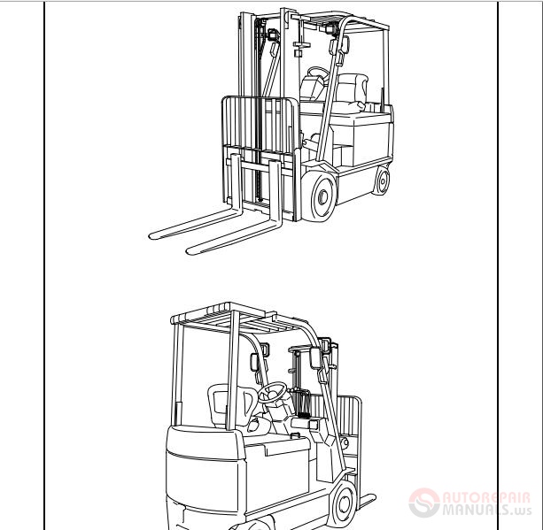 toyota lift truck repair manual #3