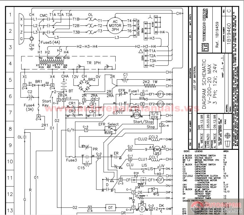 Refrigerator Wiring Diagram Pdf from img.autorepairmanuals.ws