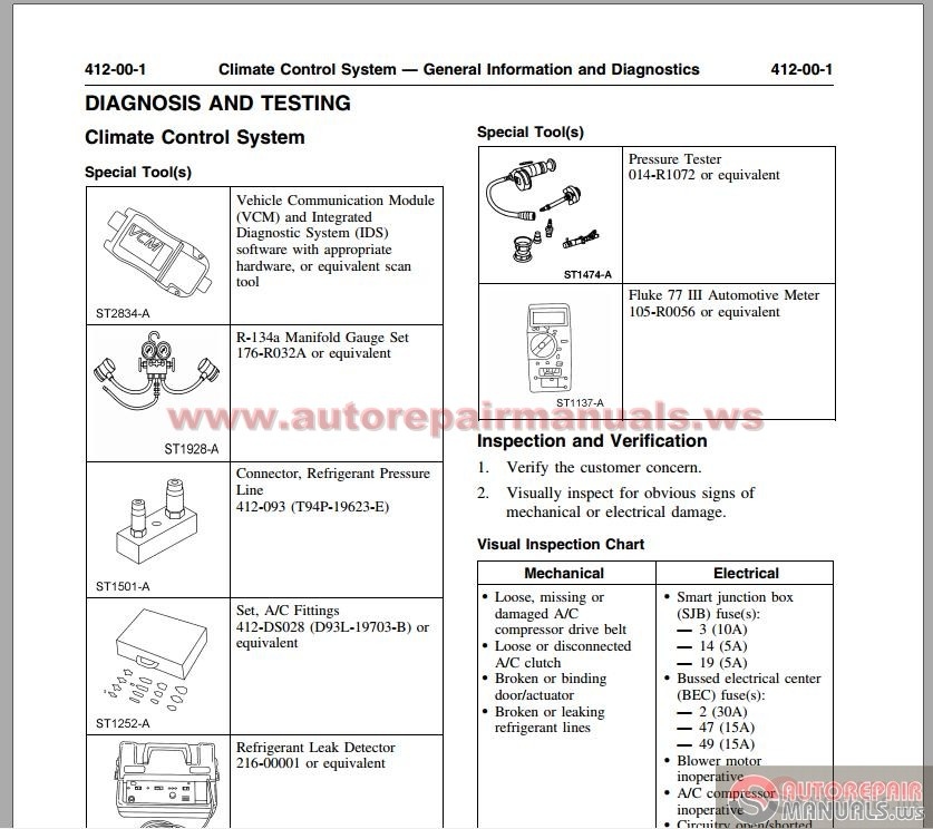 2007 ford escape repair manual pdf free download