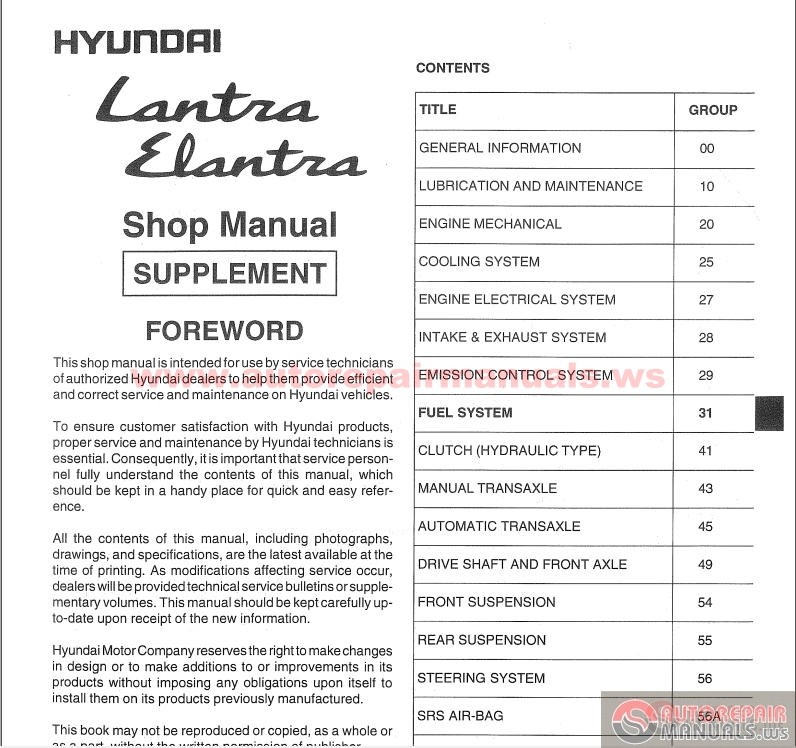 2007 hyundai santa fe repair manual free download