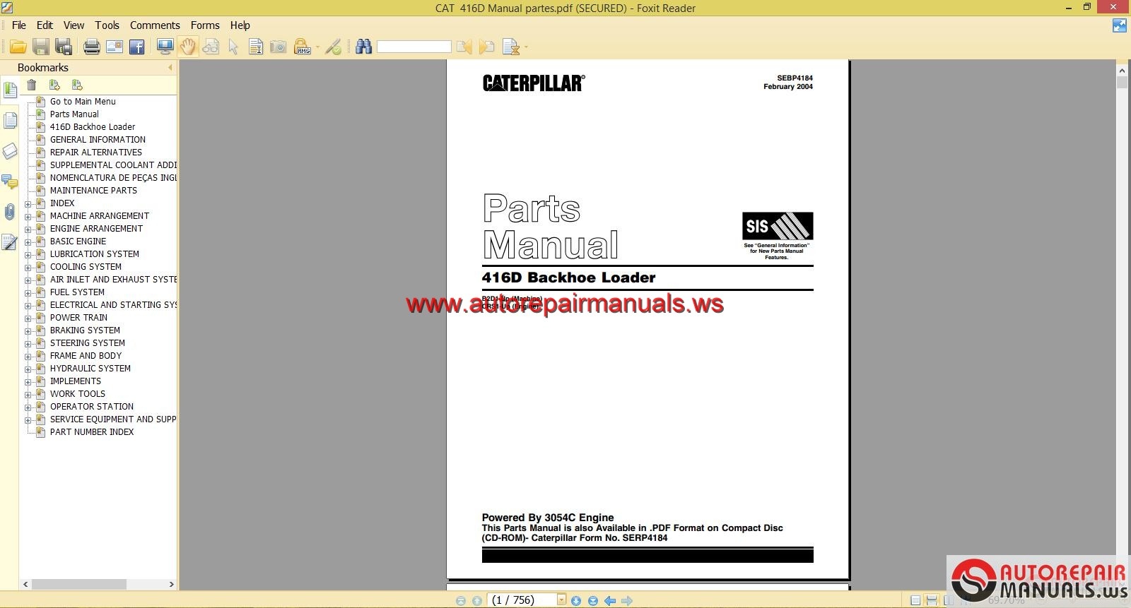 Manual de caterpillar pdf