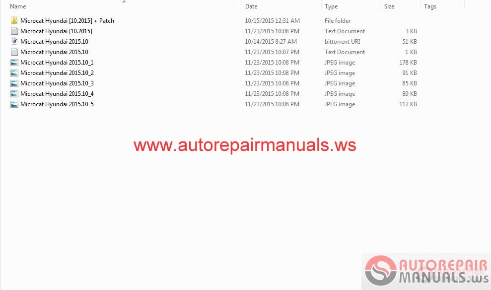Microcat Hyundai [10.2015] + Patch | Auto Repair Manual ...