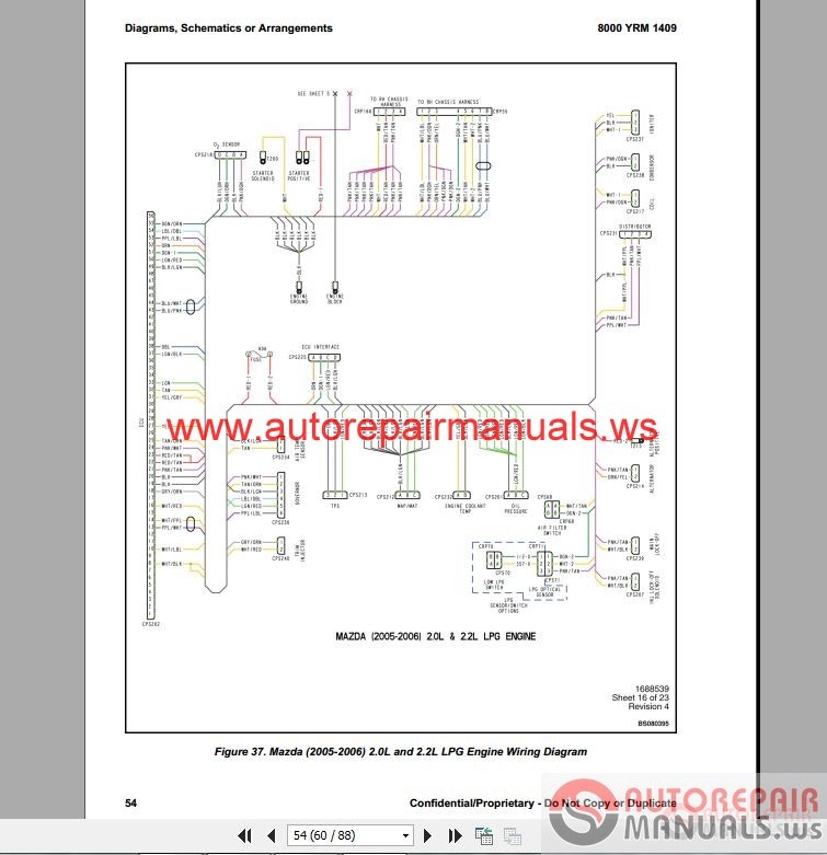 Yale 6500 Electric Forklift Service Manual