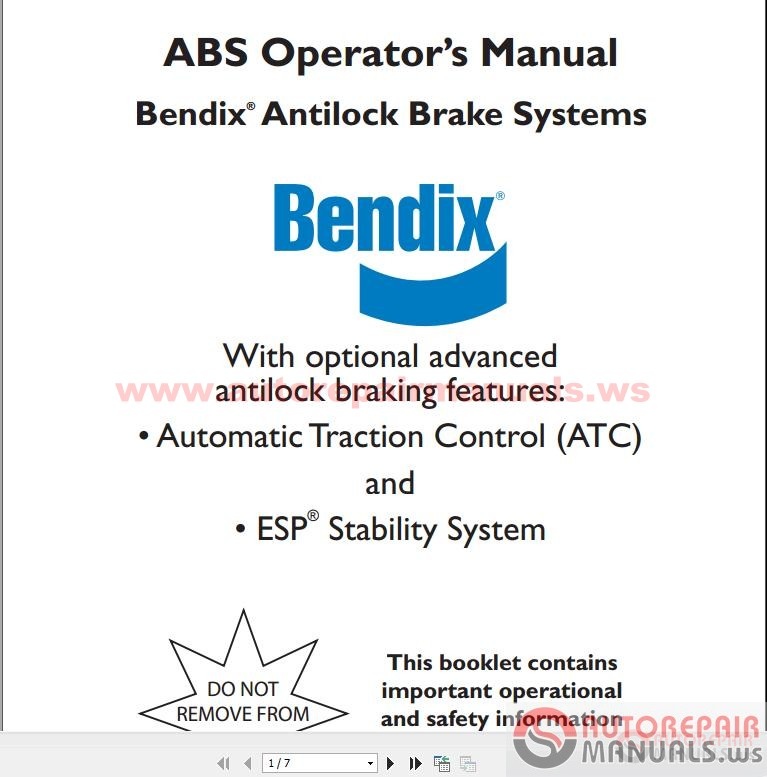troubleshooting bendix abs
