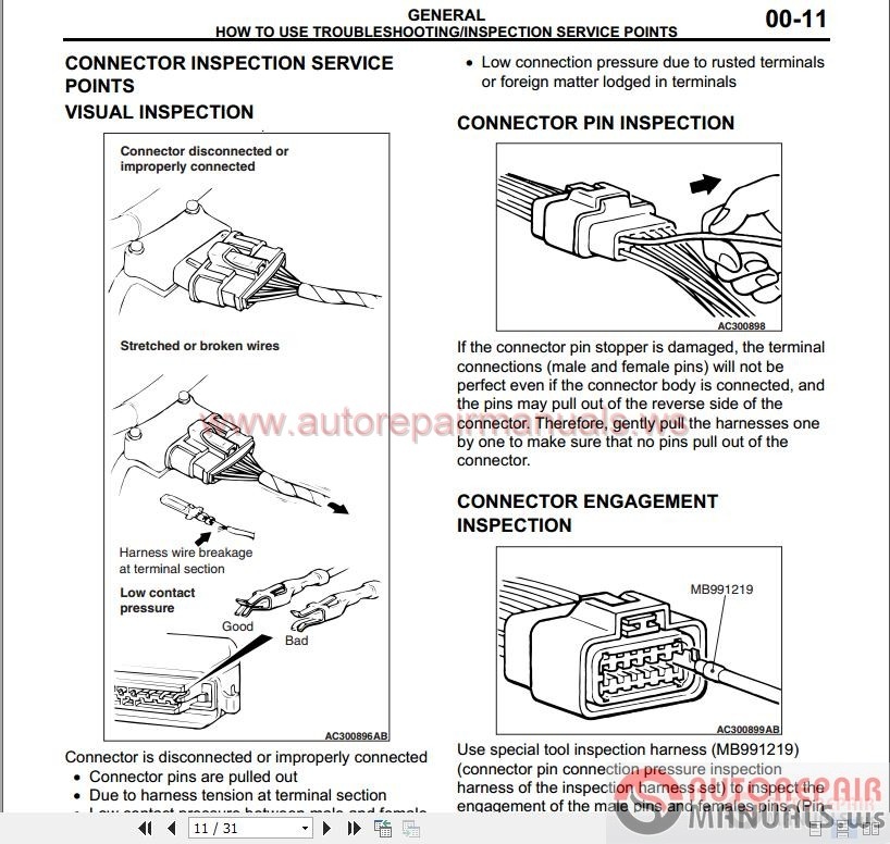 Mitsubishi Grandis 2004 Worshop Manual | Auto Repair ...