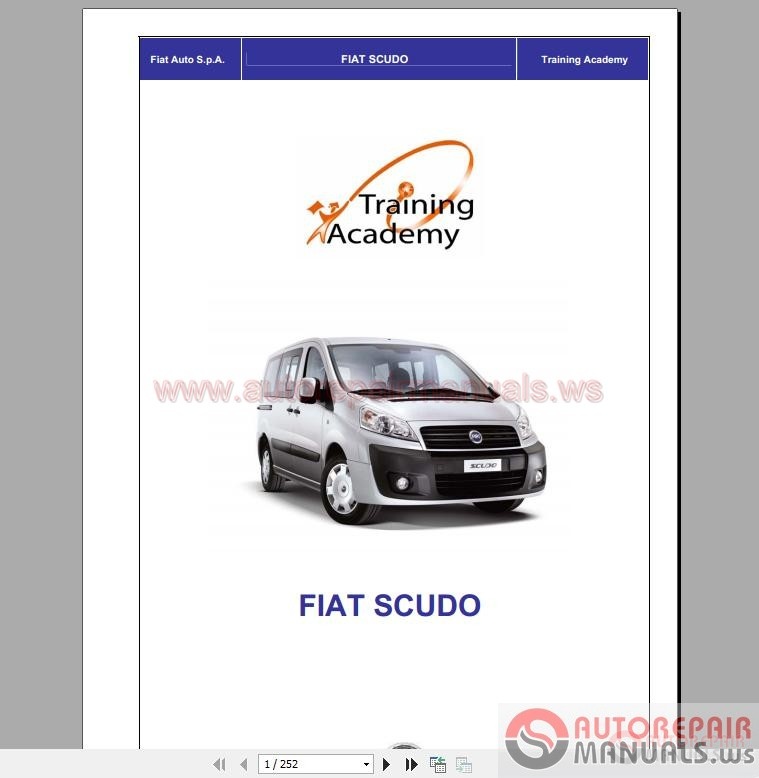 Fiat Workshop Manual, eLearn, DTE | Auto Repair Manual ...
