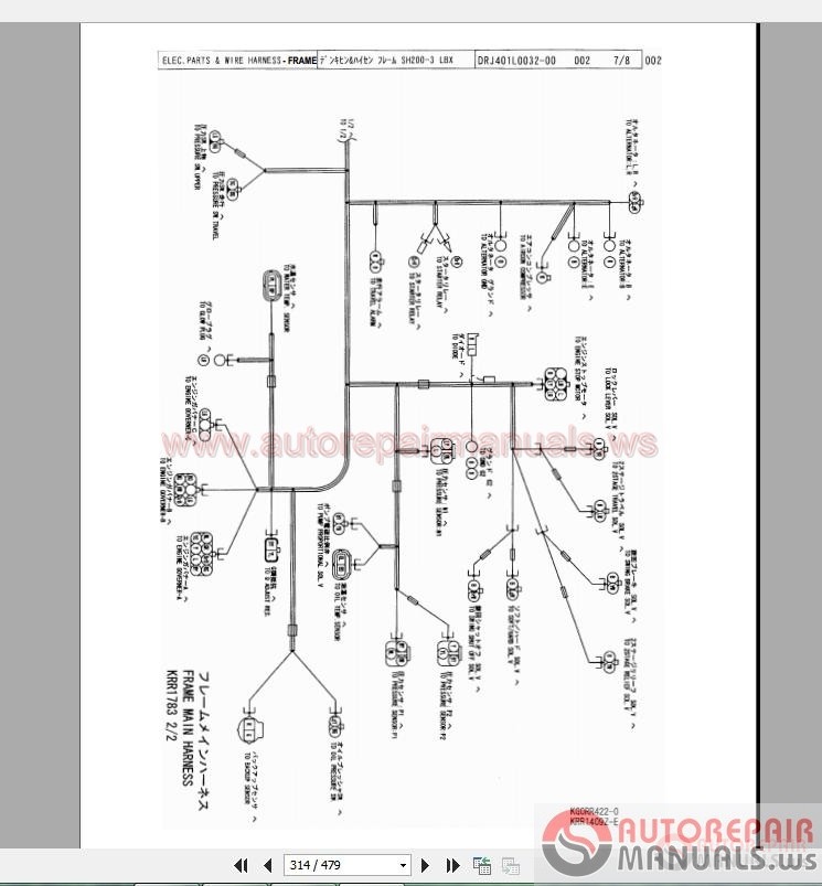 Auto Repair Manuals: Linkbelt Full Shop Manual, Part Manual, Schematic