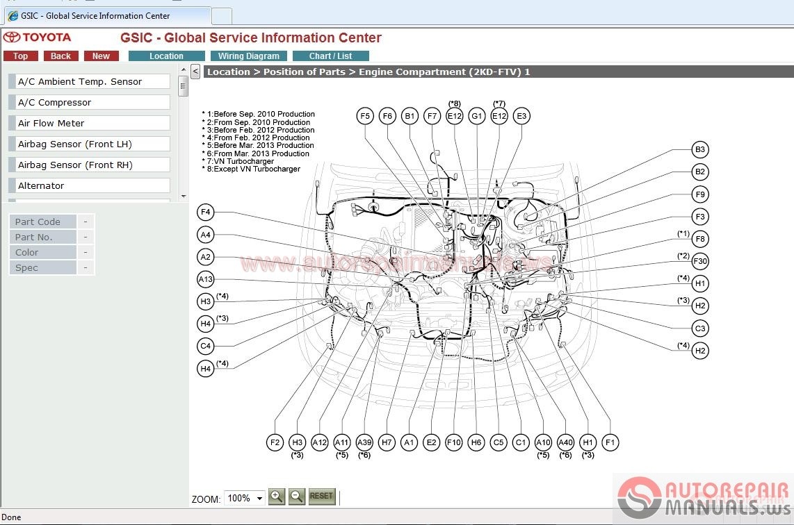 Toyota GSIC- Repair Manual, Wiring Diagram, Body Repair ...