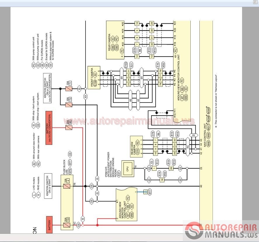 Nissan Qashqai J11 03.2015 Wiring Diagrams | Auto Repair Manual Forum