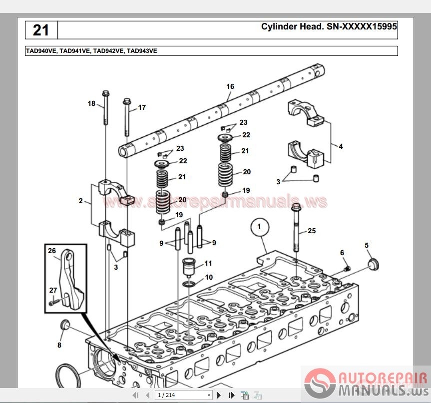 VOLVO_PENTA TAD952VE Spare Parts Manual | Auto Repair Manual Forum