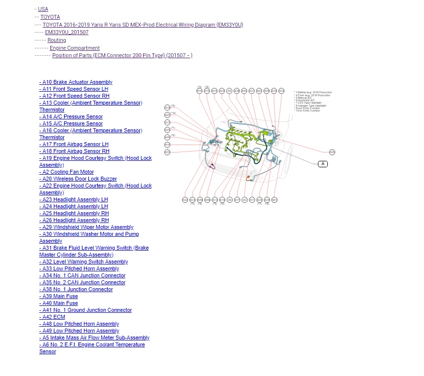 Toyota Full Models 2006-2019 Electrical Wiring Diagram CD1_Online