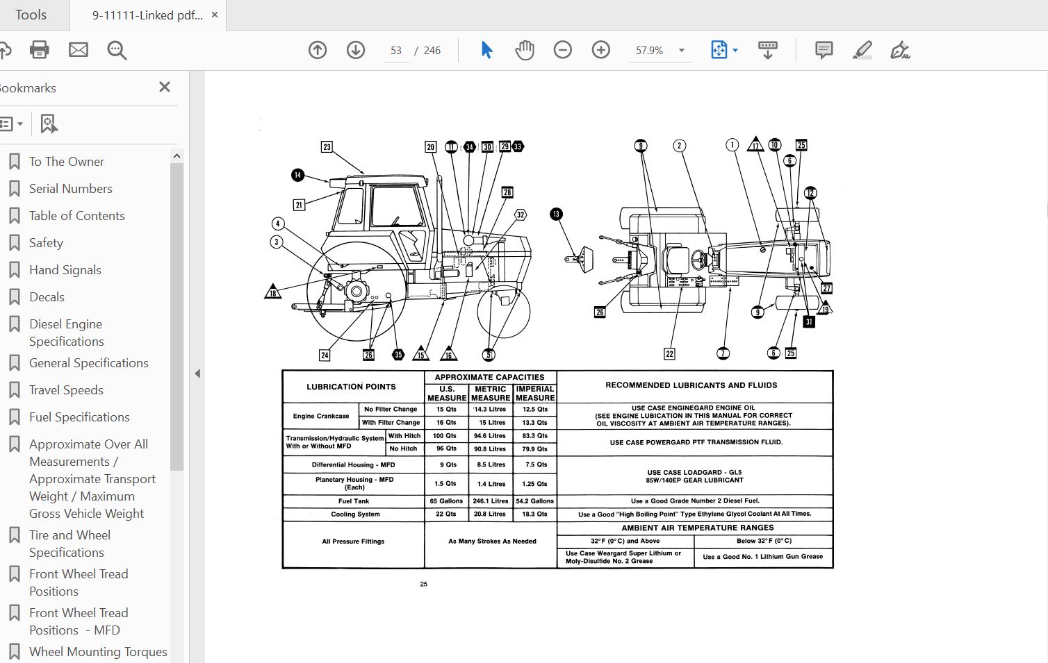 Case IH Tractor 1896 Operator's Manual_9-11111 | Auto Repair Manual