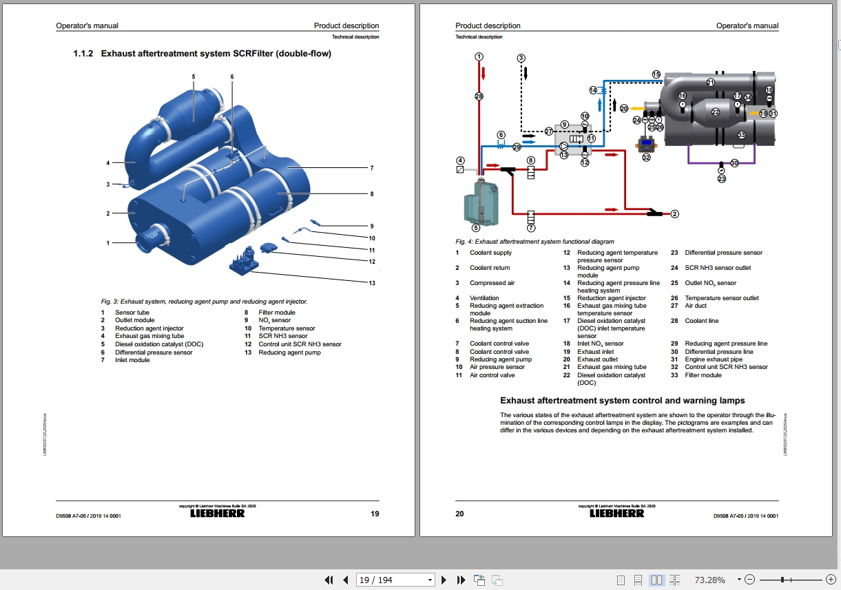 Liebherr Diesel Engines Full Models Updated 03.2020 Operator's Manuals