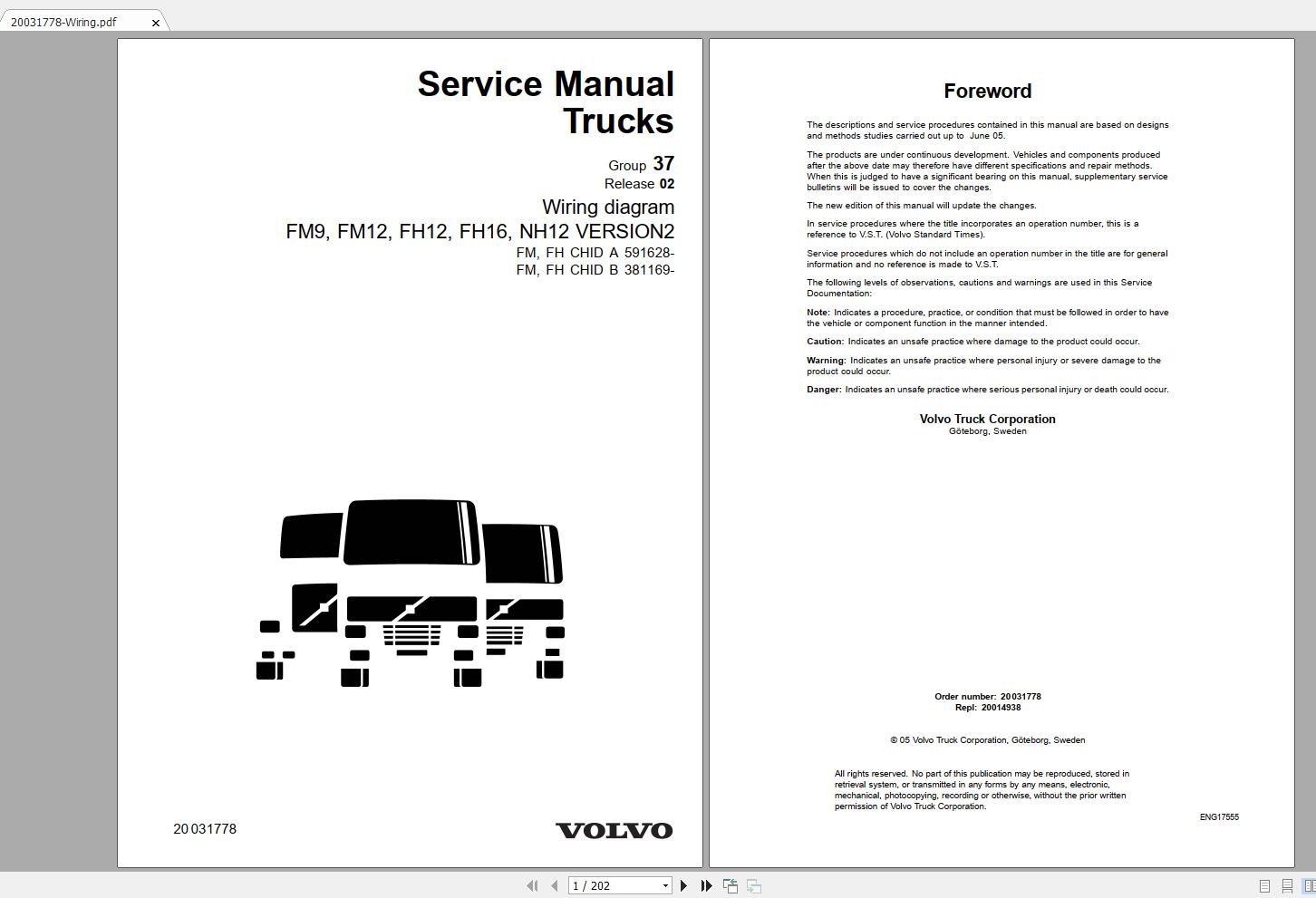 USB Volvo FH16 Trucks & Buses Workshop Manual and Spare Parts 