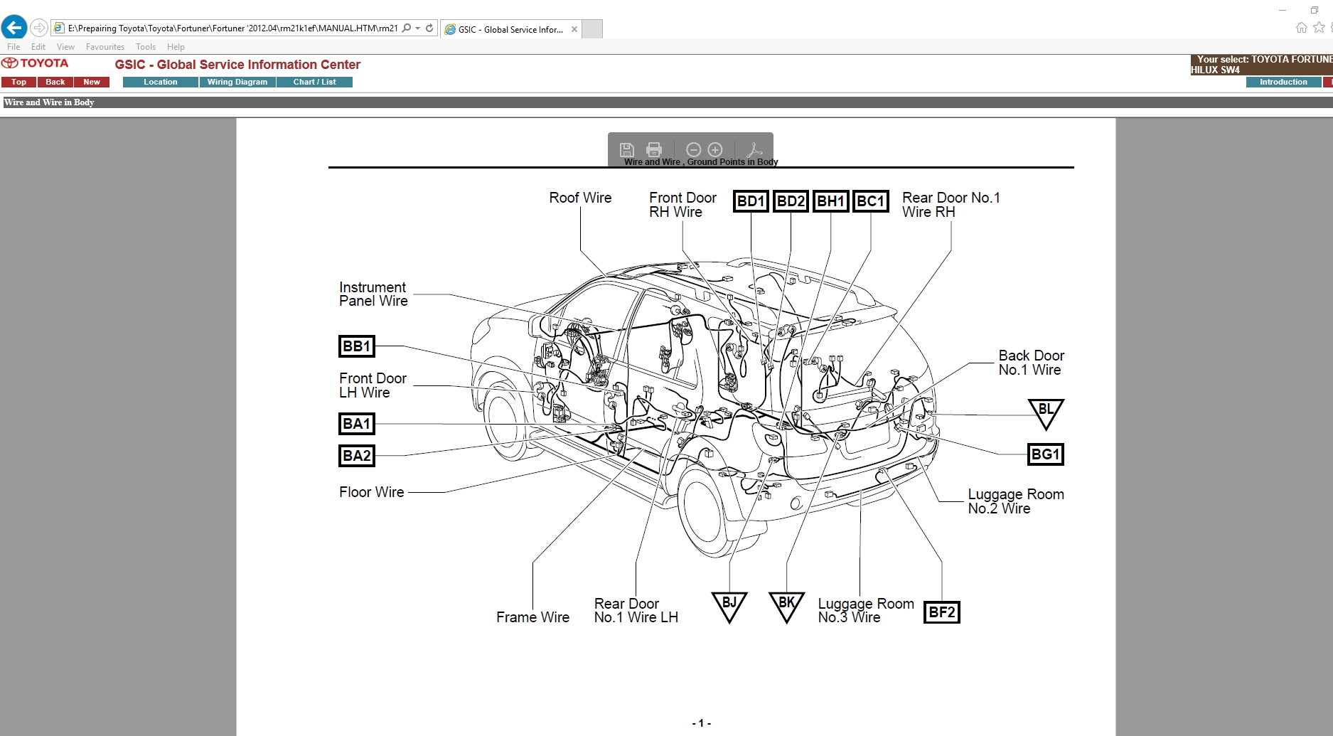 Toyota Fortuner, Hilux SW4 [2012.04] Workshop Service Manual | Auto