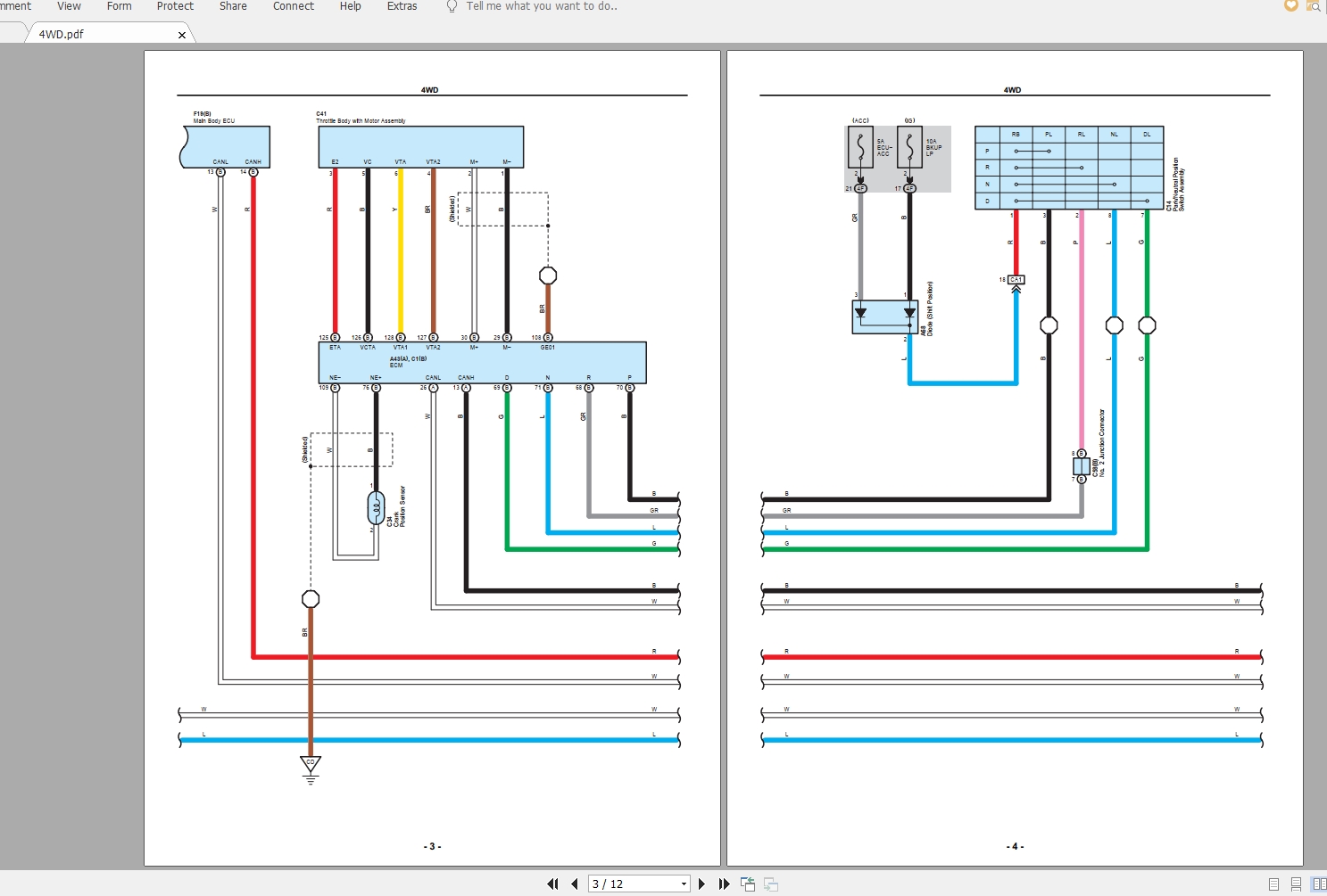 Toyota Highlander 2014 Electrical Wiring Diagram | Auto Repair Manual