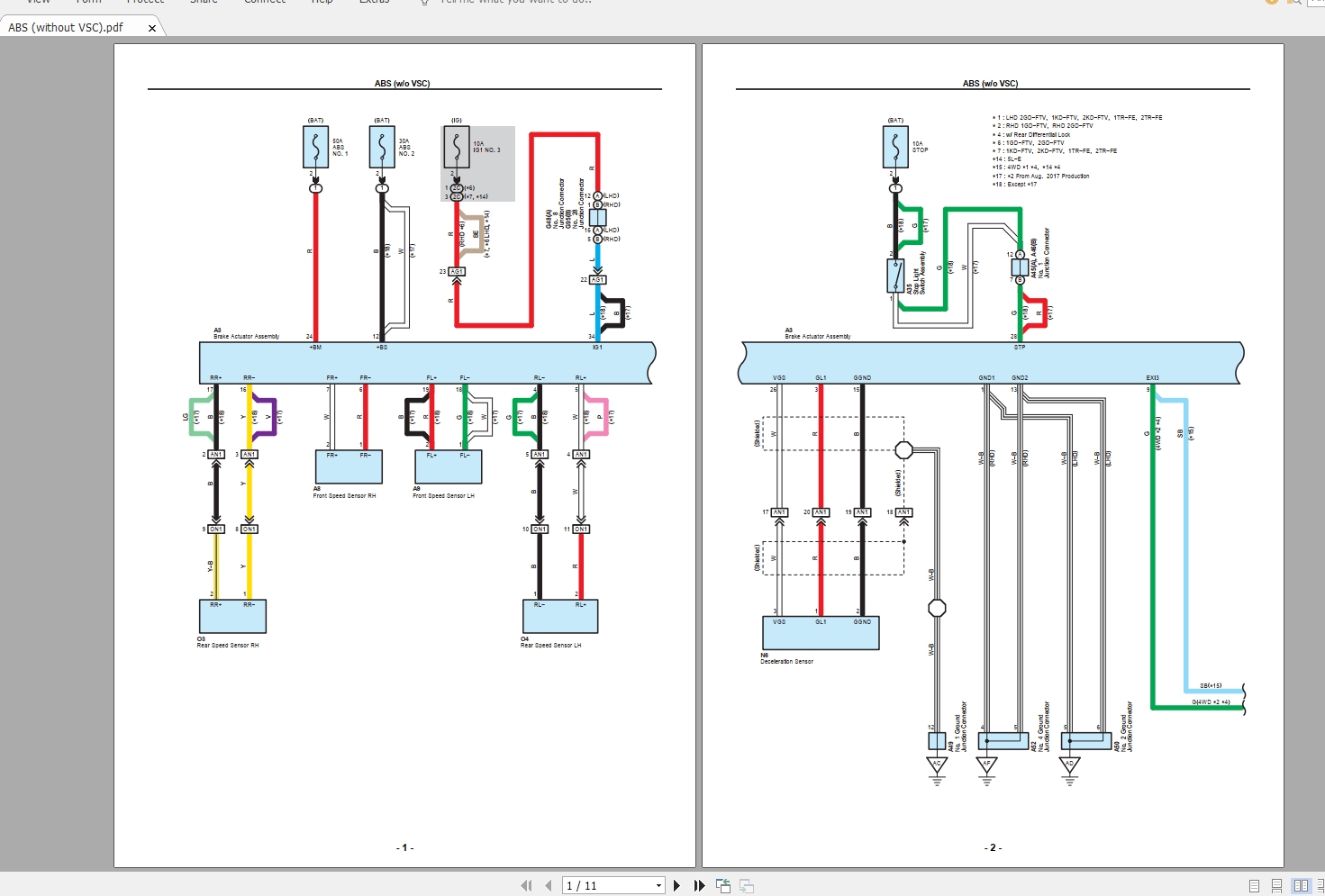 Toyota Hilux Wiring Diagram Color Codes