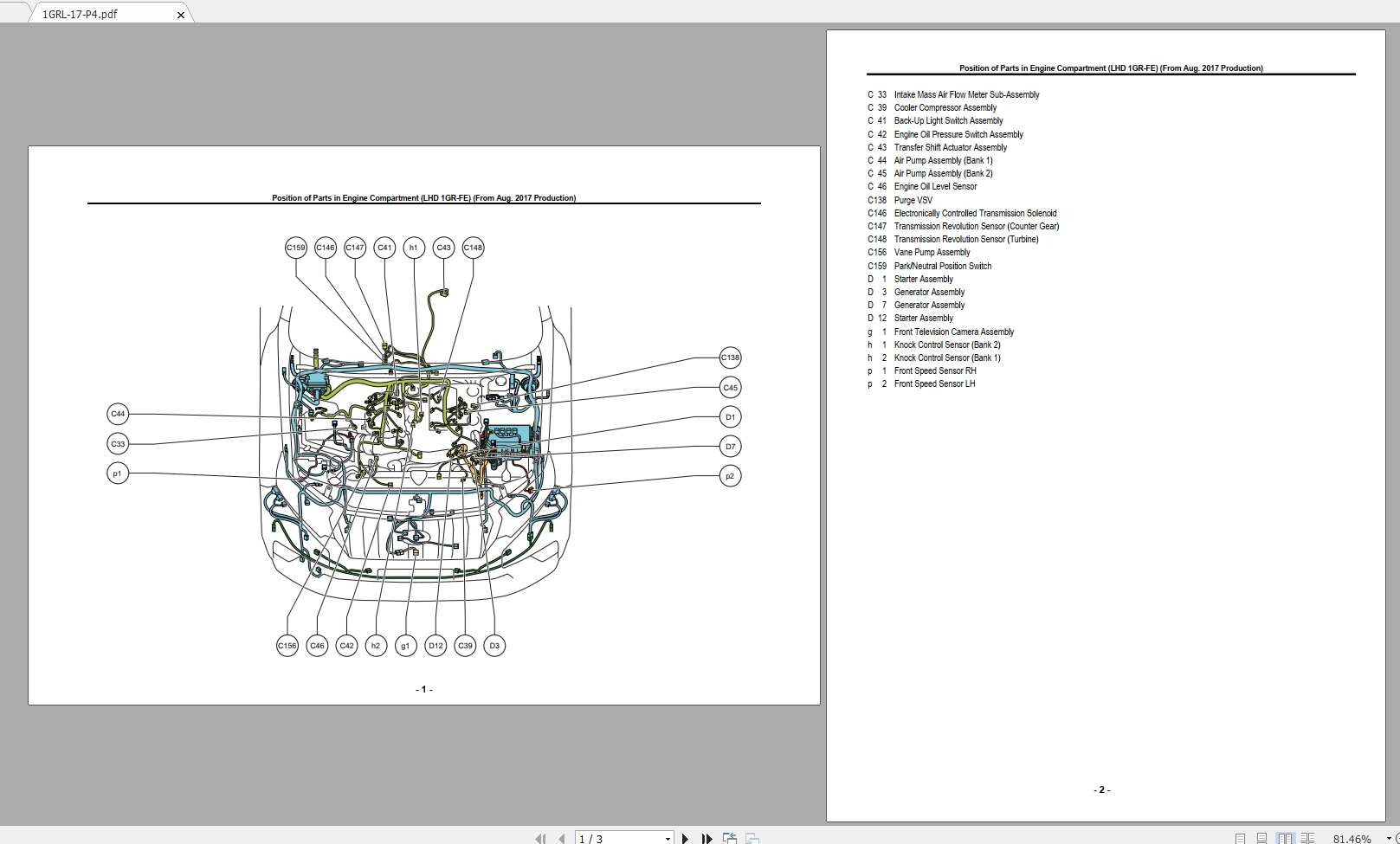 Toyota Land Cruiser, Land Cruiser Prado [2017.08] EWD Electrical Wiring