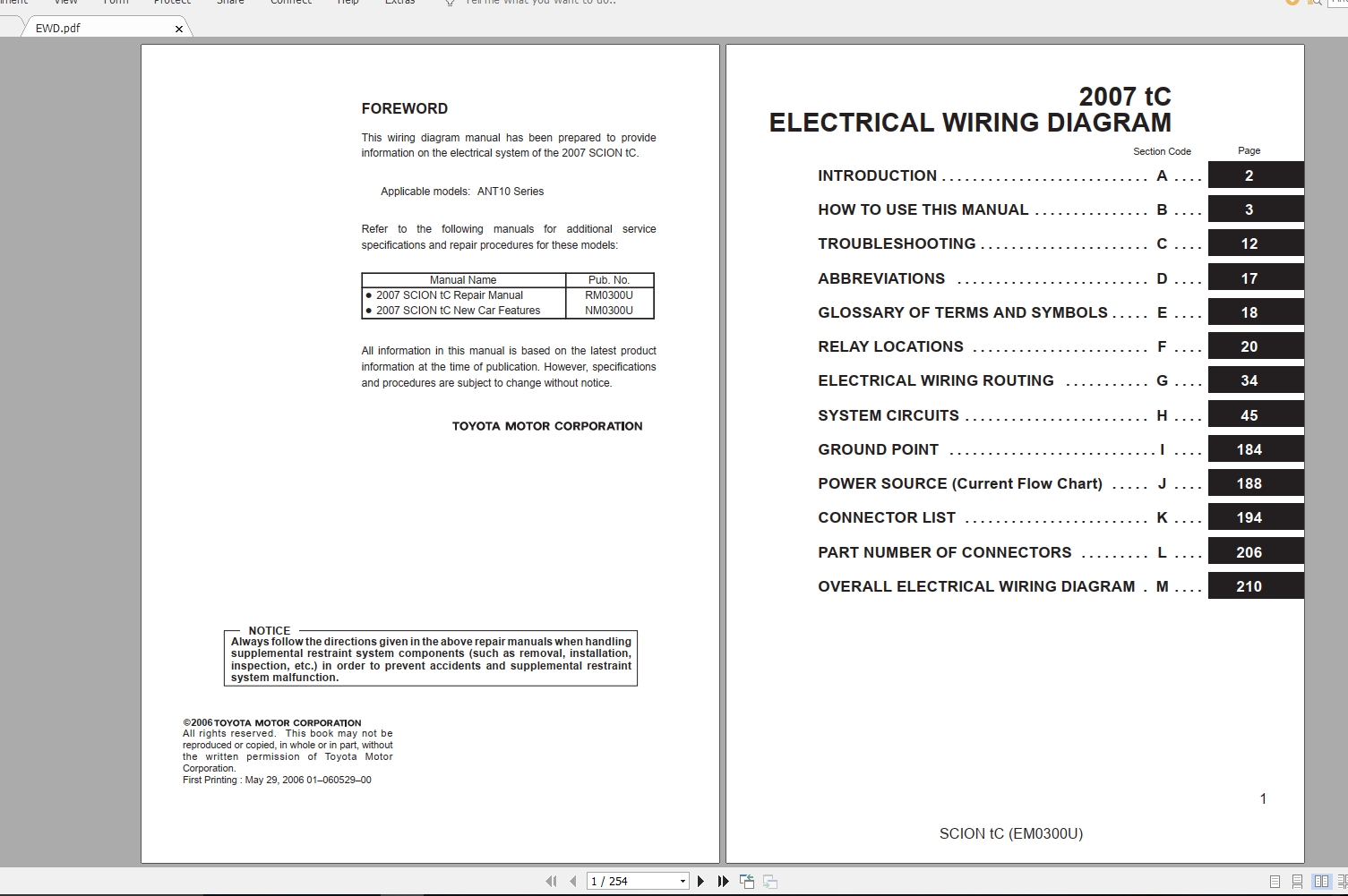 2007 scion tc service manual pdf