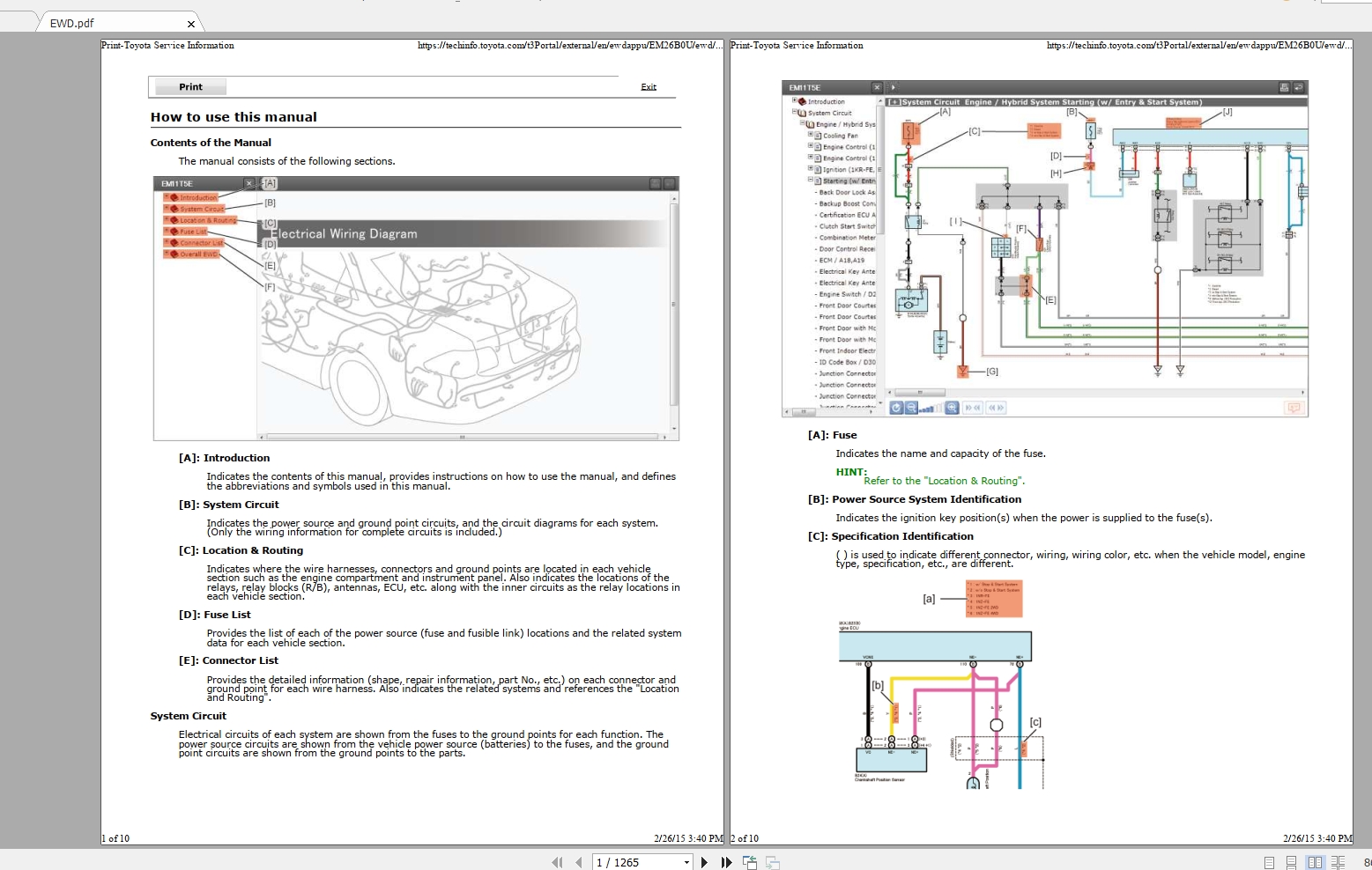 Toyota Tundra 2015 Repair Manual  U0026 Wiring Diagram