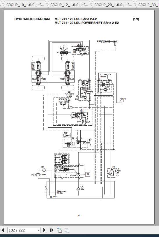 Manitou Telehandler Mlt Lsu Powershift Repair Manual Auto