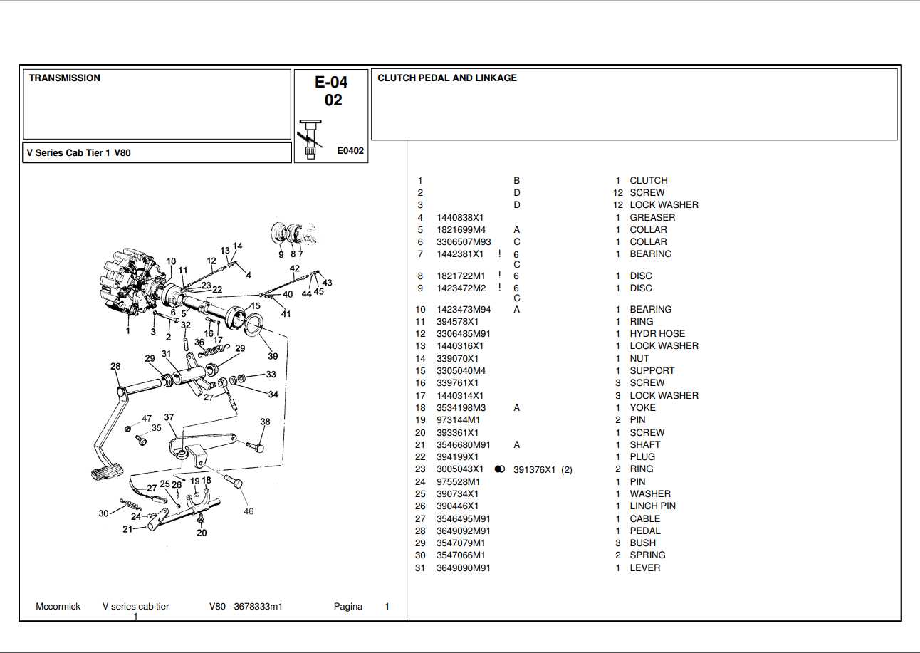 McCormick Tractor V80 & V80 New Gen Parts Catalog | Auto Repair Manual  Forum - Heavy Equipment Forums - Download Repair & Workshop Manual