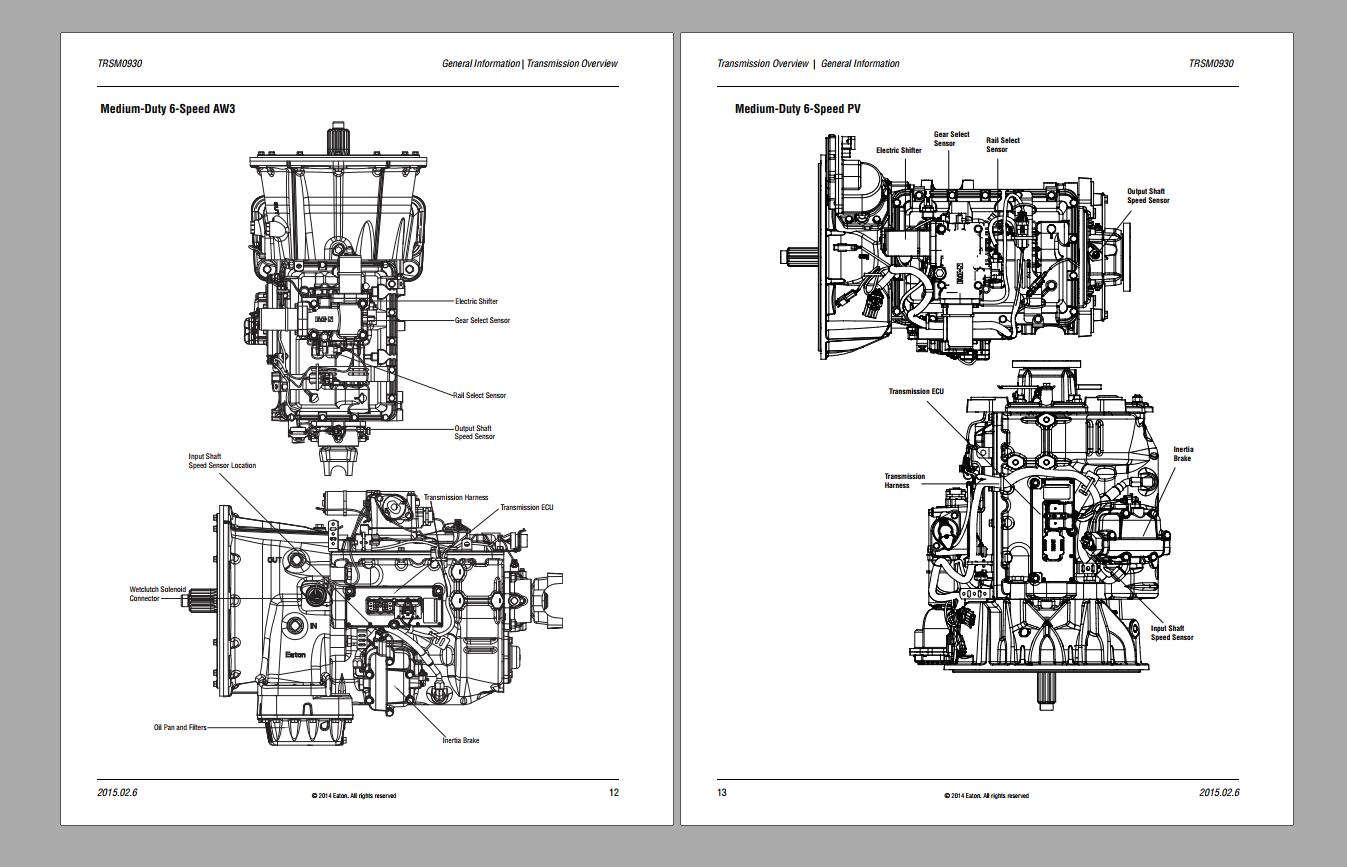 Eaton Transmission PDF 4.04GB 2020 Service Manual Full DVD | Auto