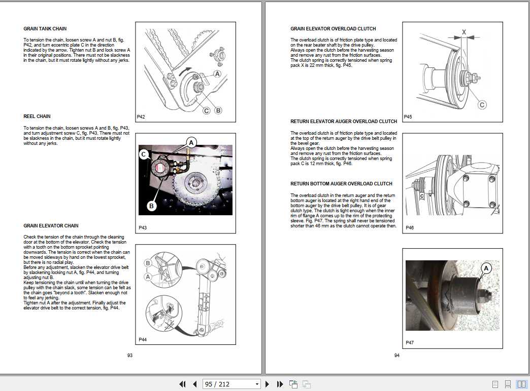 Deutz Fahr Combine Harvester 5545H 5565H 5585HT Instruction Manual