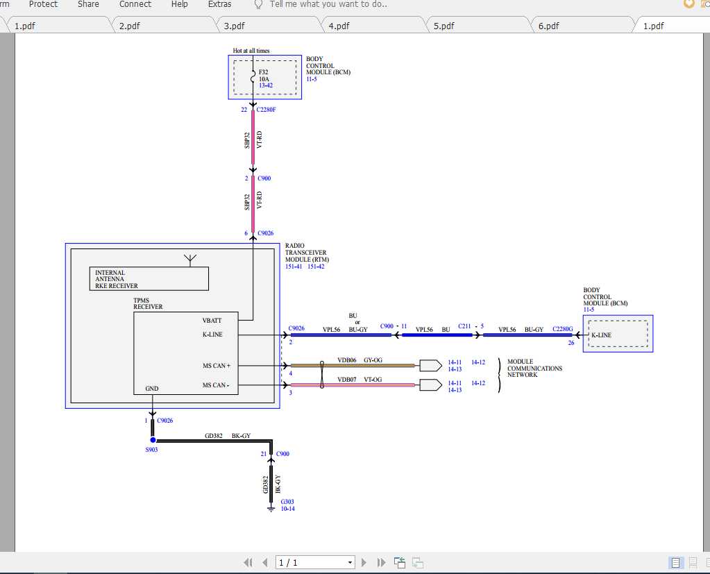 2007 Ford Edge Wiring Diagram