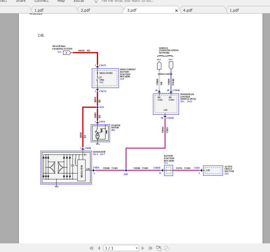 Ford Escape 2019 Electrical Wiring Diagram | Auto Repair Manual Forum