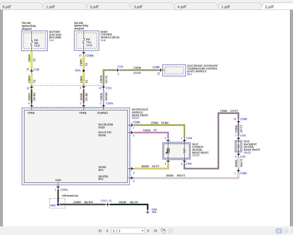 Ford Escape 2019 Electrical Wiring Diagram | Auto Repair Manual Forum