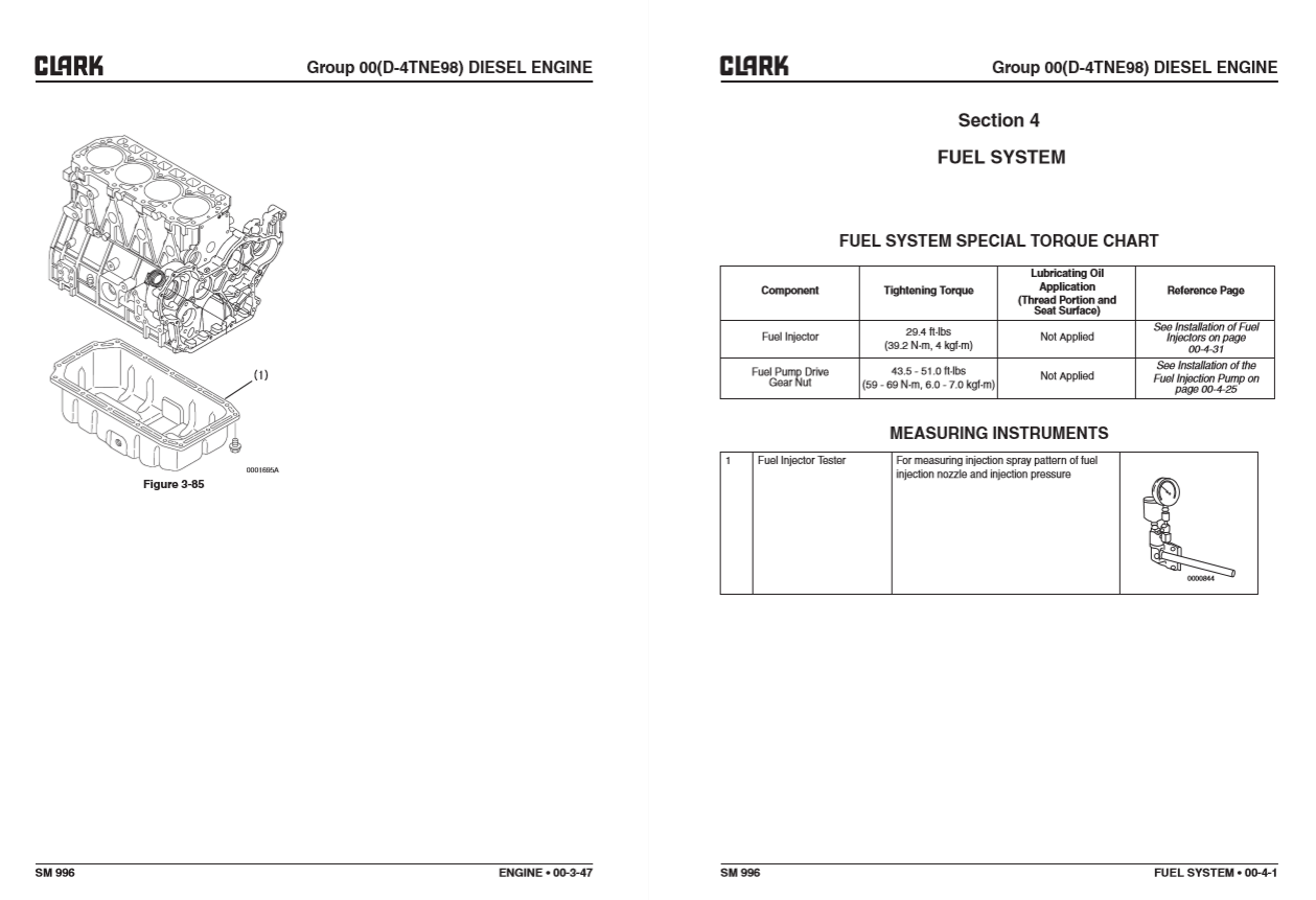 clark c20 forklift service manual