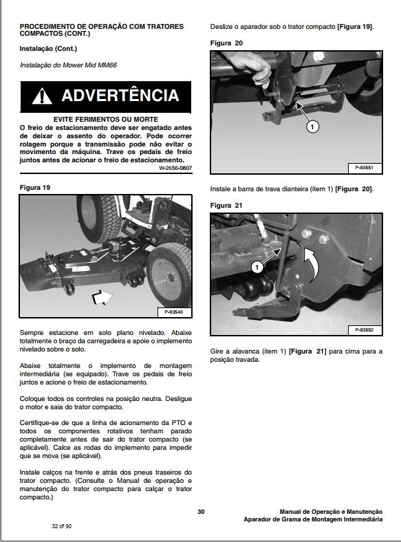 Bobcat Mower Mm Mm Operation Maintenance Manual Pt Auto