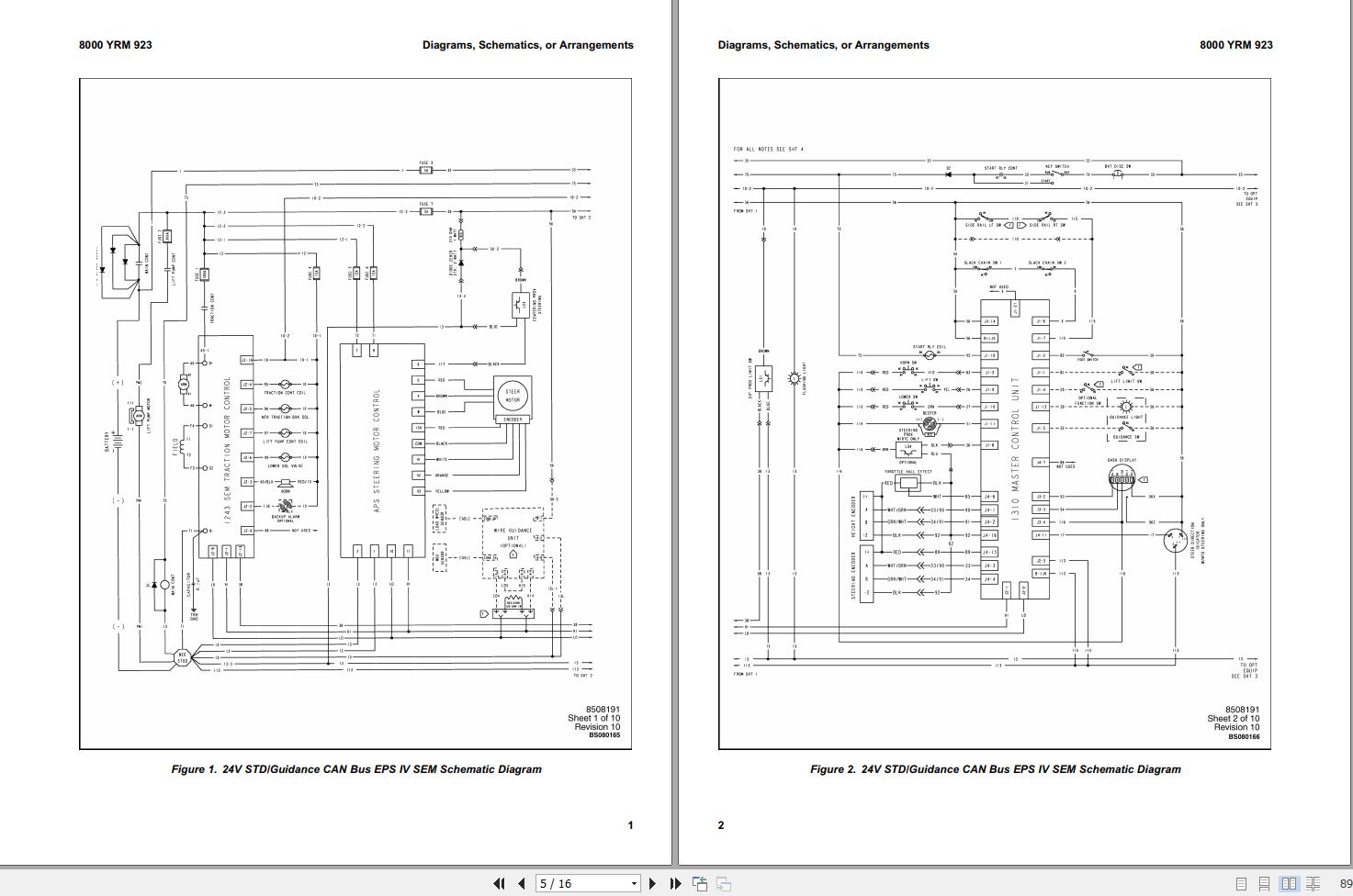 Yale Forklift D826 OS SS030BE Service Manual Auto Repair Manual