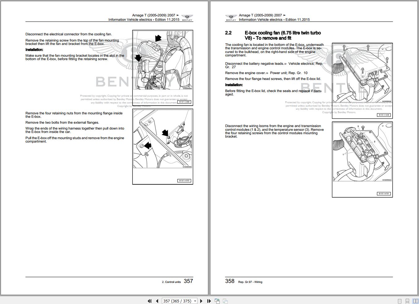 Bentley Arnage Workshop Manual Electrical Schematic Auto Repair