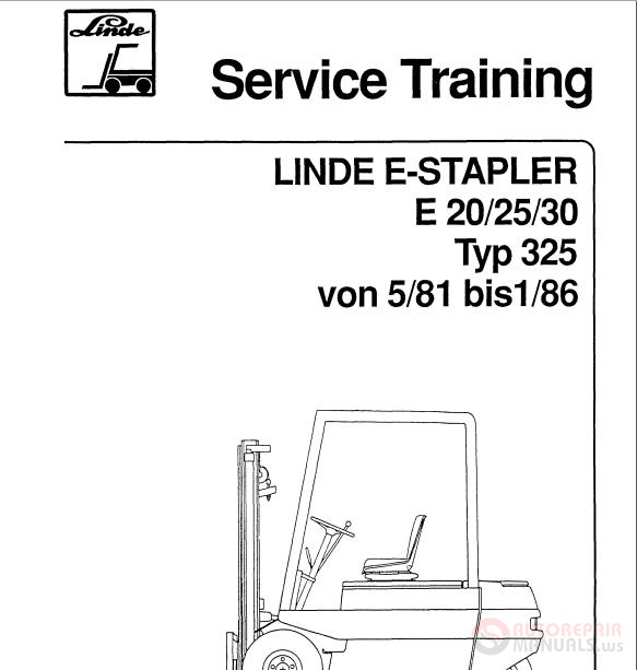 Linde e20 forklift price