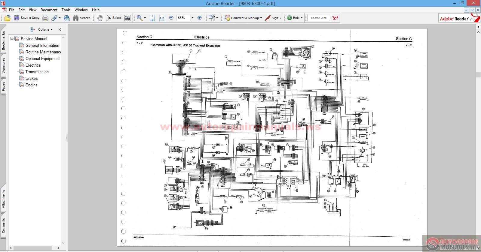 Keygen Autorepairmanuals.ws: JCB Compact Service Manuals ... jcb 1400b wiring schematic 