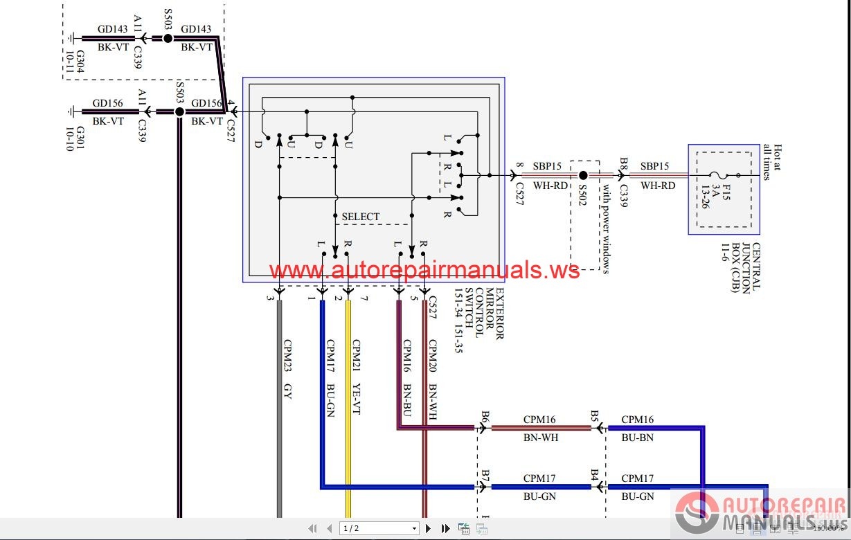 Wiring Schematic For 2014 Chevrolet Impala from img.autorepairmanuals.ws