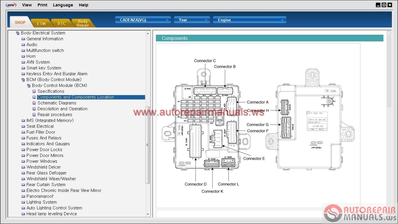 Kia Gsw Global Service Way [04.2013] Full + Instruction | Auto Repair  Manual Forum - Heavy Equipment Forums - Download Repair & Workshop Manual