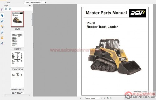 Terex_Track_Loaders_PT-50_MSTR-Parts_10-09