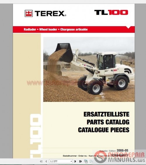 Terex_Wheel_Loaders_SKL_-_TL_TL100-0647-mit_Bilder_Spare_Parts_Catalog